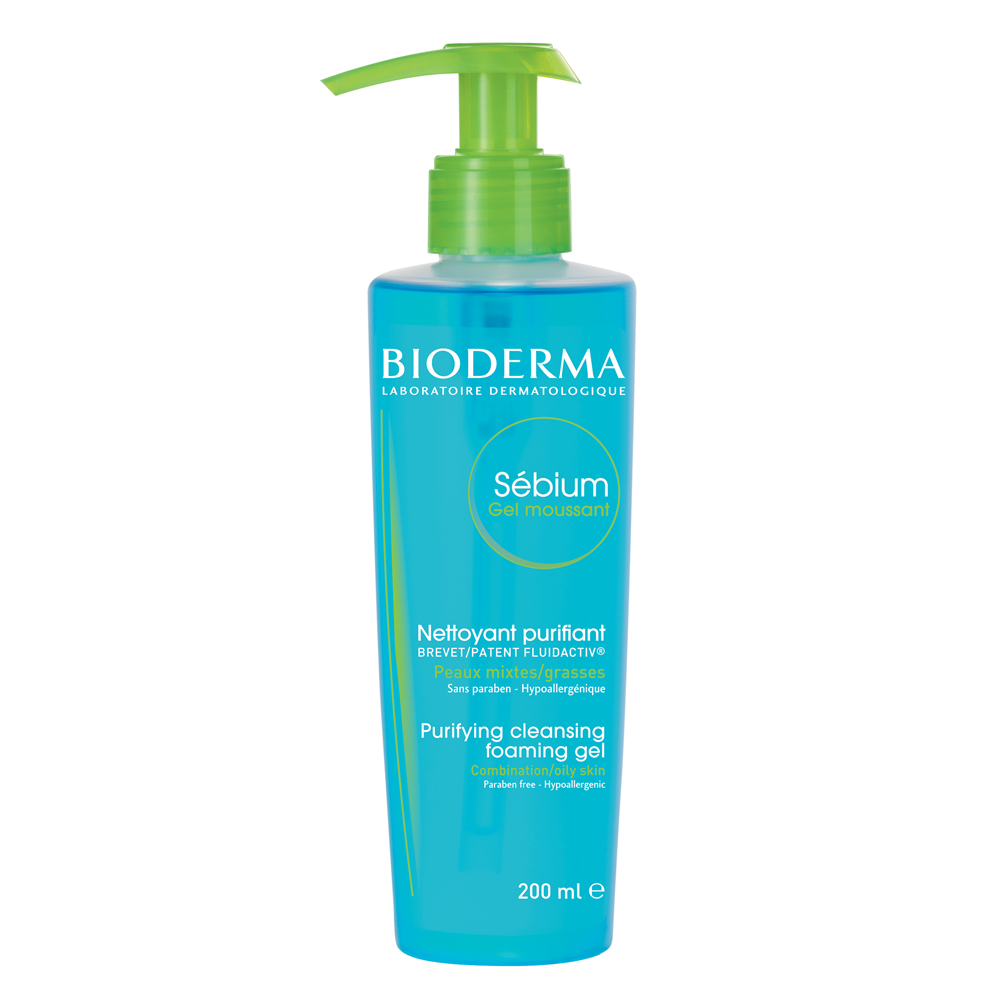 Gel Rửa Mặt BIODERMA SEBIUM Gel Moussant 200ml - 028663I